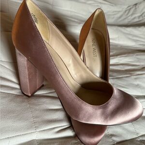 Nine West Satin Pumps